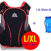 Aonijie Men Women Outdoor Sport Running 5L Backpack Marathon Hydration Vest Pack-IceSnake-Style 6-Bargain Bait Box