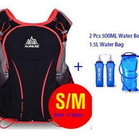 Aonijie Men Women Outdoor Sport Running 5L Backpack Marathon Hydration Vest Pack-IceSnake-Style 7-Bargain Bait Box