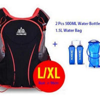 Aonijie Men Women Outdoor Sport Running 5L Backpack Marathon Hydration Vest Pack-IceSnake-Style 8-Bargain Bait Box
