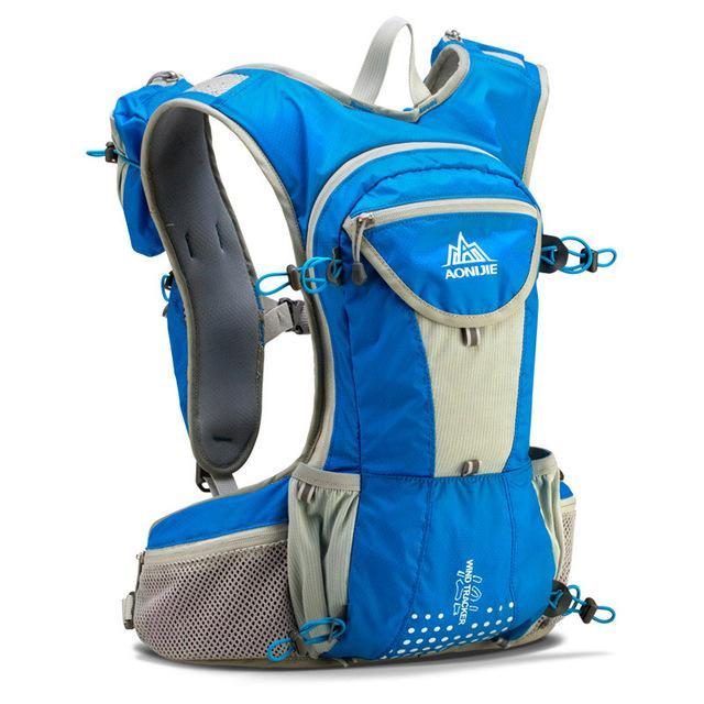 Aonijie Men Women Trail Running Backpack Outdoor Sport Hiking Racing Bag With-Panda Shopkeeper-Blue-Bargain Bait Box