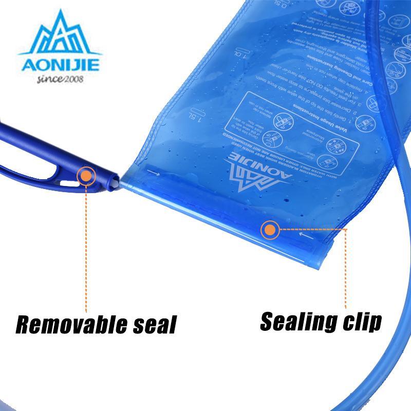 Aonijie Outdoor Water Bag Soft Drinking Flask Storage Foldable Hydration Bladder-GobyGo Sporting Store-1L-Bargain Bait Box