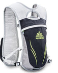 Aonijie Running Marathon Hydration Nylon 5.5L Outdoor Running Bags Hiking-Keep Outdoor-Black With Bottles-Bargain Bait Box