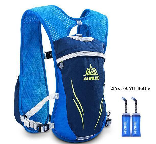 Aonijie Running Marathon Hydration Nylon 5.5L Outdoor Running Bags Hiking-Keep Outdoor-Blue 1-Bargain Bait Box