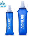 Aonijie Tpu Outdoor Water Bottle Hiking Soft Flask Sports Cycling Running-world2018 Store-170ml-Bargain Bait Box