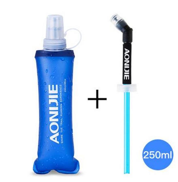 Aonijie Tpu Outdoor Water Bottle Hiking Soft Flask Sports Cycling Running-world2018 Store-250ml 1-Bargain Bait Box