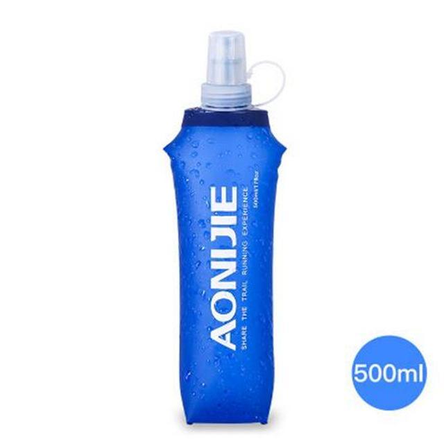 Aonijie Tpu Outdoor Water Bottle Hiking Soft Flask Sports Cycling Running-world2018 Store-500ml-Bargain Bait Box