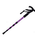 Aotu Hiking Walking Trekking Trail Poles Ultralight 4-Section Adjustable Canes-Mamba Scooter-purple-Bargain Bait Box