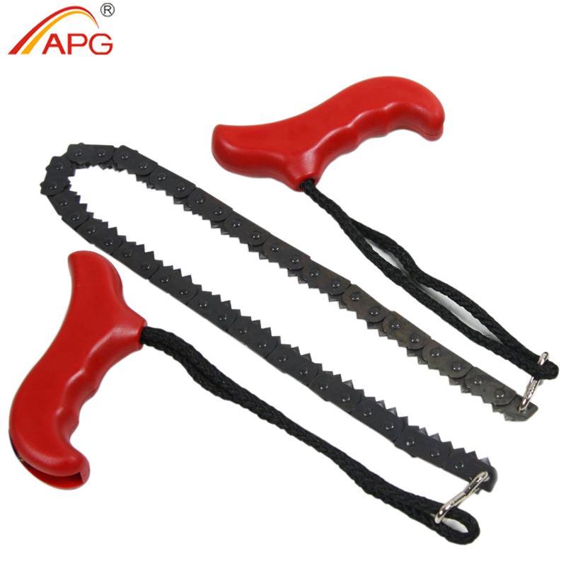 Apg 90Cm Pocket Chain Saw Outdoor Survival Camping Hiking Emergency Household-APG Official Store-Bargain Bait Box