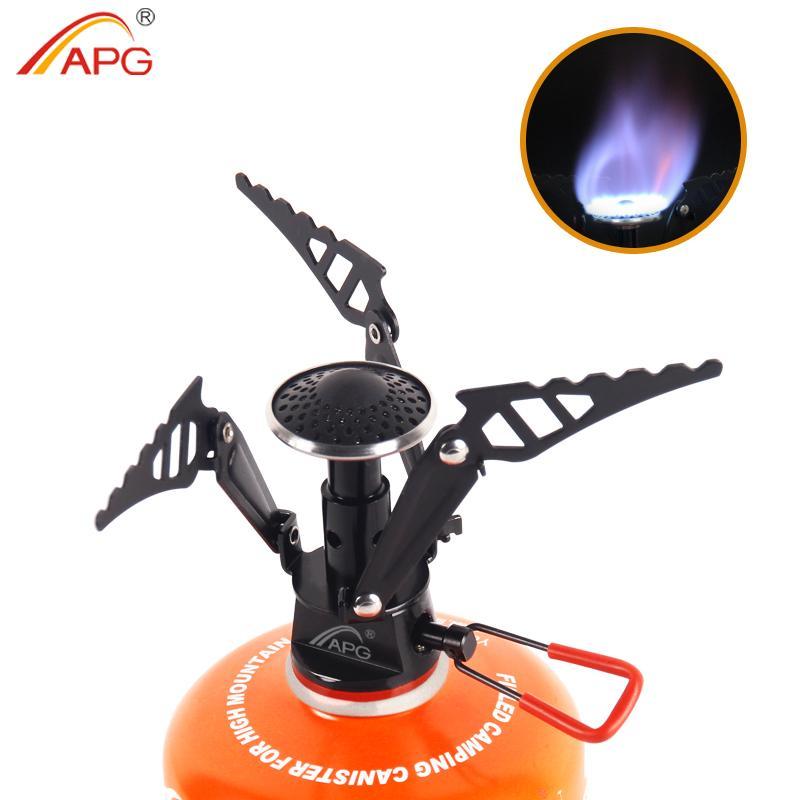 Apg Outdoor Camping Stove Portable Picnic Foldable Gas Burner Mini Ultralight-APG Official Store-Bargain Bait Box