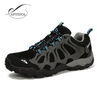 Apresol Men'S Hiking Shoes Anti-Slip Outdoor Sport Boots Trekking Climbing Boots-APTESOL Official Store-Black-7-Bargain Bait Box