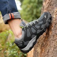 Apresol Men'S Hiking Shoes Anti-Slip Outdoor Sport Boots Trekking Climbing Boots-APTESOL Official Store-Black-7-Bargain Bait Box