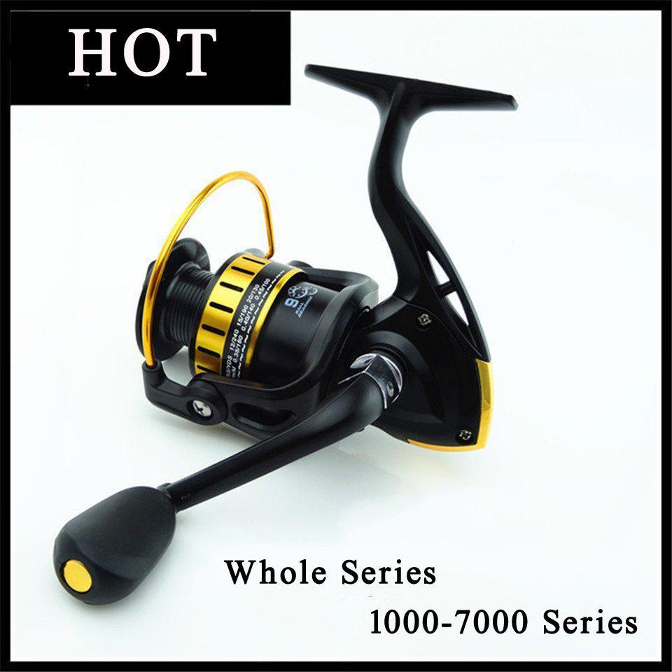 Arrive Whole 1000- 7000 Series Front Drag Spinning Fishing Reel 9 Ball-Spinning Reels-Sequoia Outdoor Co., Ltd-1000 Series-Bargain Bait Box