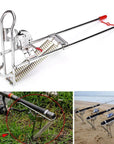 Automatic Adjustable Stainless Steel Double Spring Tip-Up Hook Fishing Rod-Automatic Fishing Rods-Sports Museum Home-Bargain Bait Box