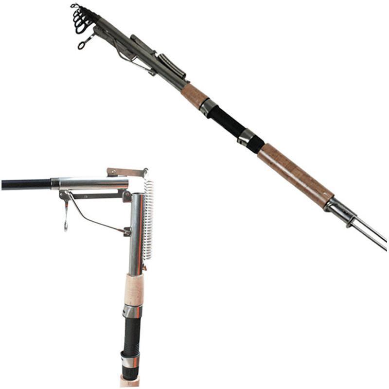 Automatic Carbon Fishing Rod Portable Folding Sea Fishing Rods With Holder 3M-Automatic Fishing Rods-FIZZ Pro Fishing Store-2.1 m-Bargain Bait Box