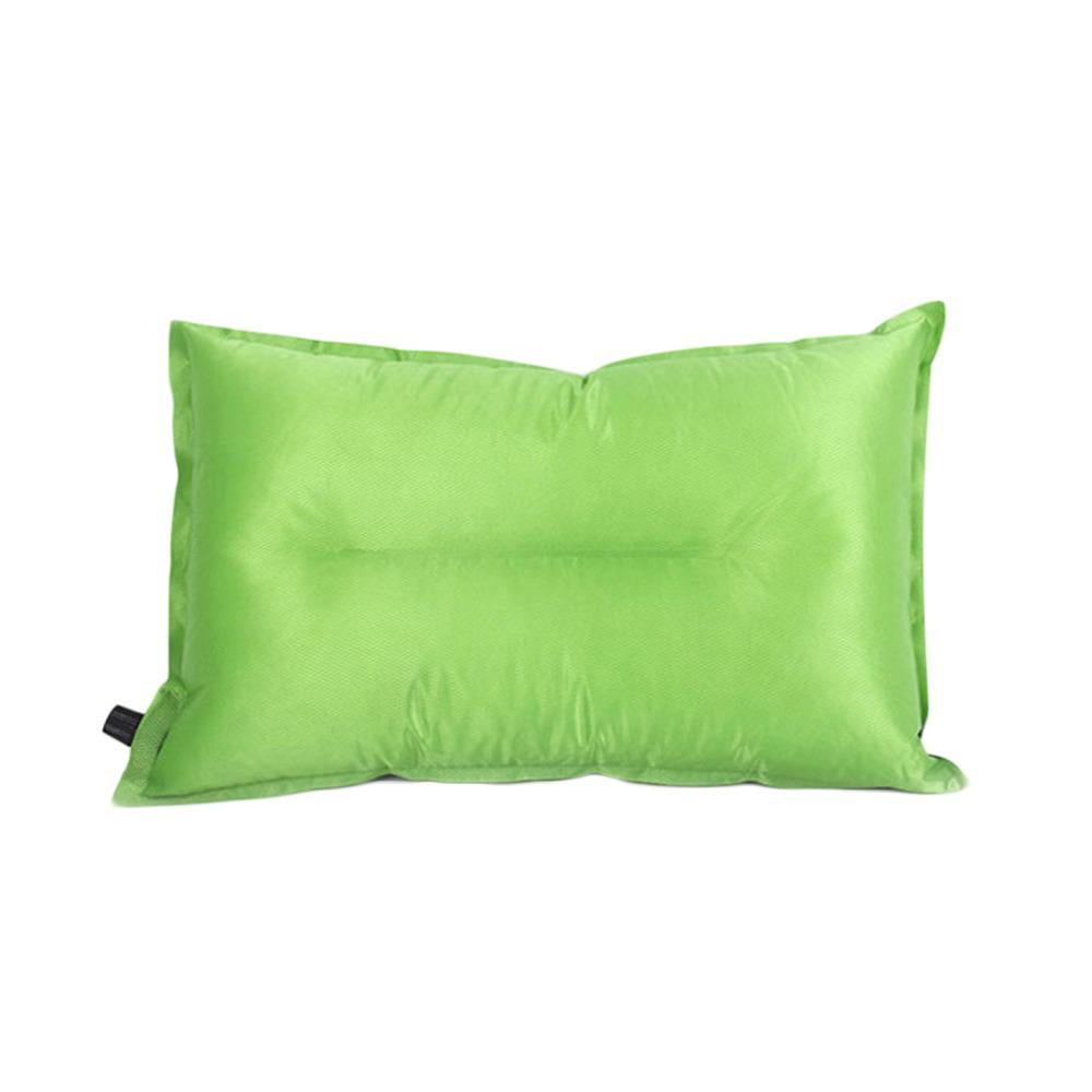 Automatic Inflatable Pillow Air Cushion For Hiking Backpacking Travel-Outdoor Factory Drop Shipping Wholesaler Keep Moving Store-green-Bargain Bait Box