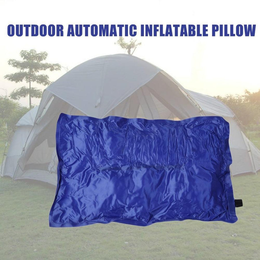 Automatic Inflatable Pillow Air Cushion For Hiking Backpacking Travel-Outdoor Factory Drop Shipping Wholesaler Keep Moving Store-green-Bargain Bait Box