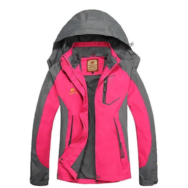 Autumn Winter Outdoor Women&#39;S Breathable Waterproof Softshell Jackets Outdoor-Scream! Crazy enough to let you unexpected!-MR-S-Bargain Bait Box