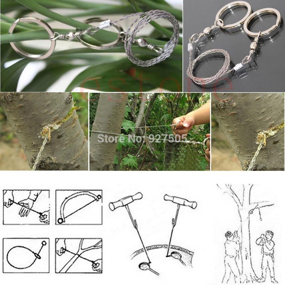 B39Emergency Survival Gear Steel Wire Saw Camping Hiking Hunting Climbing Gear-top2007- store-Bargain Bait Box
