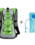Backpack Water Bag 2L Bladder Hydration Outdoor Camelback Water Bags Bicycle-outdoor-discount Store-green and bladder-Bargain Bait Box
