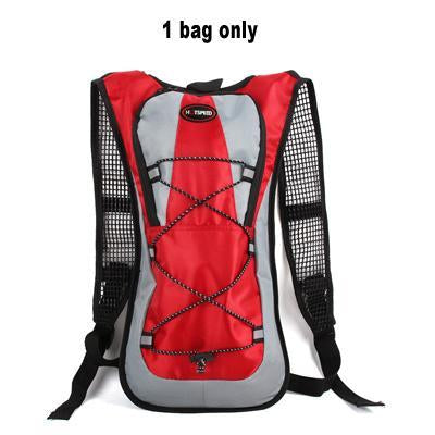 Backpack Water Bag 2L Bladder Hydration Outdoor Camelback Water Bags Bicycle-outdoor-discount Store-red backpack only-Bargain Bait Box