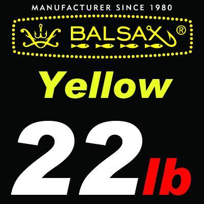 Balsax Branded Fishing Line/Braid, 110Y/100M Long 8 Strands For Freshwater &amp;-AOCLU -Fishing Store-Yellow-Bargain Bait Box