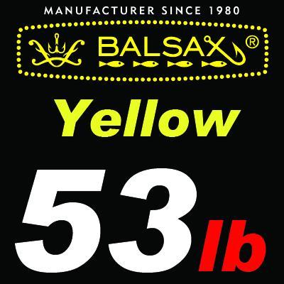 Balsax Branded Fishing Line/Braid, 110Y/100M Long 8 Strands For Freshwater &amp;-AOCLU -Fishing Store-Yellow6-Bargain Bait Box