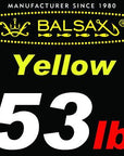 Balsax Branded Fishing Line/Braid, 110Y/100M Long 8 Strands For Freshwater &-AOCLU -Fishing Store-Yellow6-Bargain Bait Box