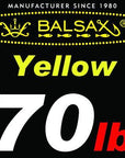 Balsax Branded Fishing Line/Braid, 110Y/100M Long 8 Strands For Freshwater &-AOCLU -Fishing Store-Yellow8-Bargain Bait Box