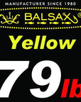 Balsax Branded Fishing Line/Braid, 110Y/100M Long 8 Strands For Freshwater &-AOCLU -Fishing Store-Yellow9-Bargain Bait Box
