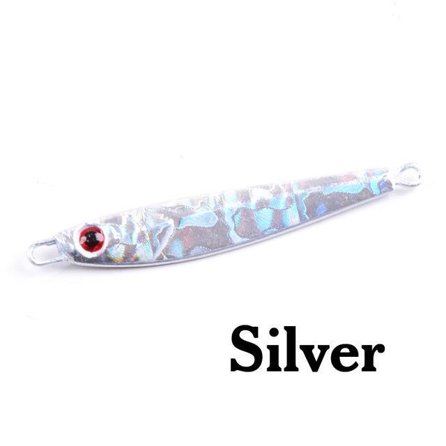 Bammax Fishing Lure 7G 5Cm Metal Sequins Lures Jig Spoon Lure Shore Jigging-BaMMax Fishing Official Store-Clear-Bargain Bait Box