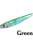 Bammax Fishing Lure 7G 5Cm Metal Sequins Lures Jig Spoon Lure Shore Jigging-BaMMax Fishing Official Store-Green-Bargain Bait Box
