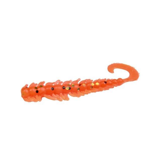 Basslegend - Fishing Super Soft Silicone Grub Worm Bass Pike Trout Lure Swimbait-BassLegend Official Store-Red-Bargain Bait Box