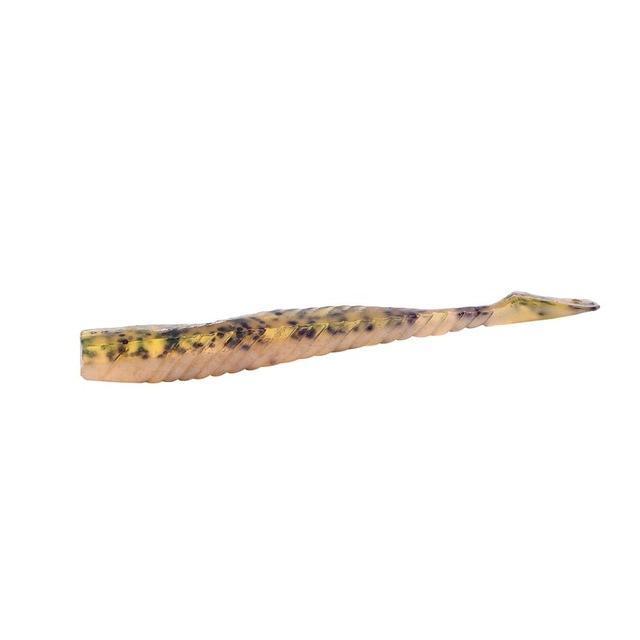Basslegend - Fishing Super Soft Silicone Shad Grub Worm Bass Pike Trout Lure-BassLegend Official Store-10-Bargain Bait Box