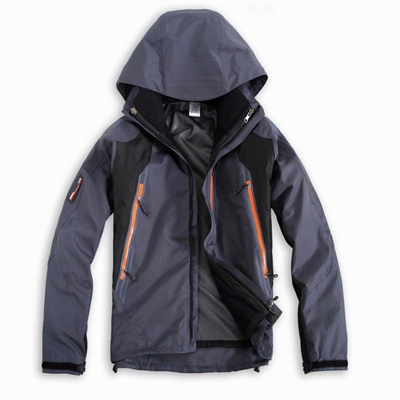 Be A Wolf Winter Hiking Softshell Jackets Men Outdoor Fishing Clothes Camping-Be A Wolf Official Store-Black-S-Bargain Bait Box