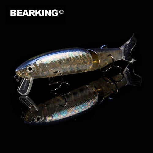 Bearking 1Pc 113Mm 13.7G Hard Fishing Lure Crank Bait 0.9-1.8M Lake River-bearking fishingtackle Store-F-Bargain Bait Box