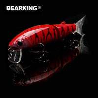 Bearking 1Pc 113Mm 13.7G Hard Fishing Lure Crank Bait 0.9-1.8M Lake River-bearking fishingtackle Store-I-Bargain Bait Box