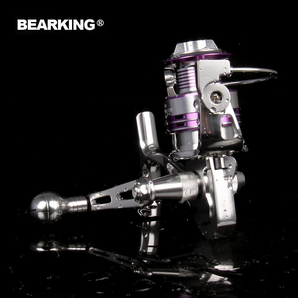 Bearking 3000 4000 Spinning Full Metal Fishing Reel 10+1Bb,Gear Ratio-Spinning Reels-bearking Official Store-3000 Series-Bargain Bait Box