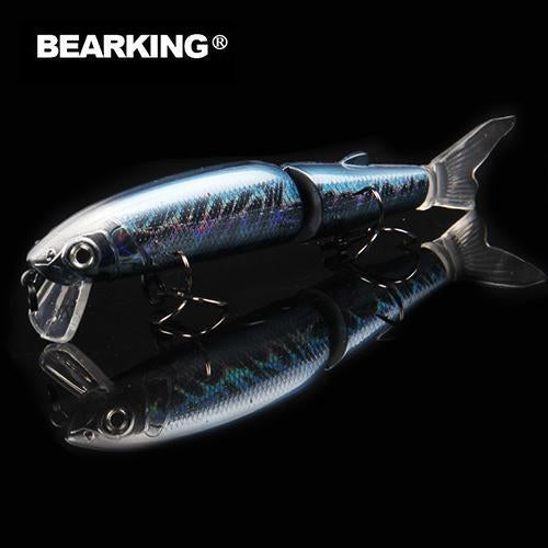 Bearking Bk17-M113 Minnow Fishing Lures 1Pc 113Mm 13.7G Hot Jointed Hard Bait-The Best Tackles Co.,Ltd-Col.A-Bargain Bait Box