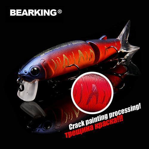 Bearking Bk17-M113 Minnow Fishing Lures 1Pc 113Mm 13.7G Hot Jointed Hard Bait-The Best Tackles Co.,Ltd-Col.A-Bargain Bait Box