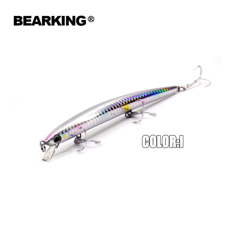 Bearking Brand Fishing Lure Bk-M32 5Pcs Minnow 14Cm 16G Depth Wobbling-Crankbaits-bearking fishingtackle Store-Bargain Bait Box