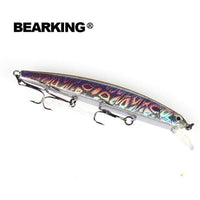 Bearking Fishing Lures, Assorted Colors, Minnow Crank 10Cm 8.5G,Tungsten-bearking Official Store-B-Bargain Bait Box