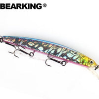 Bearking Fishing Lures, Assorted Colors, Minnow Crank 10Cm 8.5G,Tungsten-bearking Official Store-D-Bargain Bait Box
