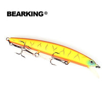 Bearking Fishing Lures, Assorted Colors, Minnow Crank 10Cm 8.5G,Tungsten-bearking Official Store-E-Bargain Bait Box