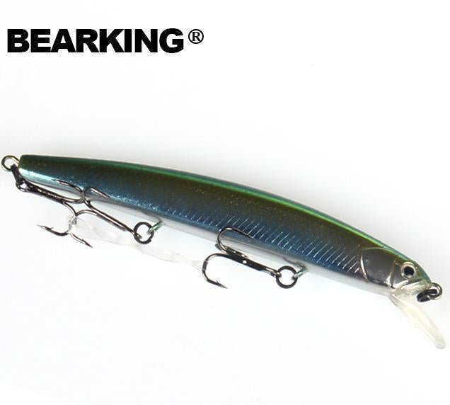 Bearking Fishing Lures, Assorted Colors, Minnow Crank 10Cm 8.5G,Tungsten-bearking Official Store-G-Bargain Bait Box