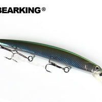 Bearking Fishing Lures, Assorted Colors, Minnow Crank 10Cm 8.5G,Tungsten-bearking Official Store-G-Bargain Bait Box
