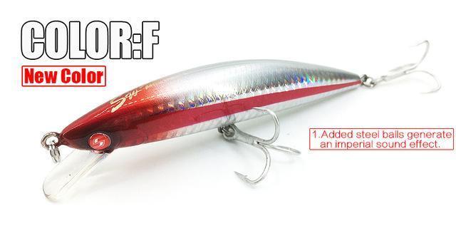 Bearking Professional Fishing Lures Hot-Selling Minnow 120Mm/40G, Super-bearking Official Store-F-Bargain Bait Box