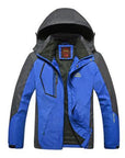 Befusy Spring Autumn Men Outdoor Waterproof Jackets Camping Hiking Jackets-Tectop Store-Men Color Blue-L-Bargain Bait Box