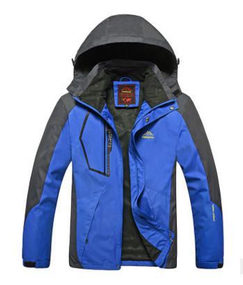 Befusy Spring Autumn Men Outdoor Waterproof Jackets Camping Hiking Jackets-Tectop Store-Men Color Blue-L-Bargain Bait Box