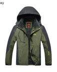 Befusy Spring Autumn Men Outdoor Waterproof Jackets Camping Hiking Jackets-Tectop Store-Men Cow Blue-L-Bargain Bait Box