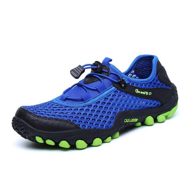 Beiweite Men'S Summer Water Hiking Shoes Anti-Skid Breathable Trail Walking-beiweite Official Store-Blue-6.5-Bargain Bait Box